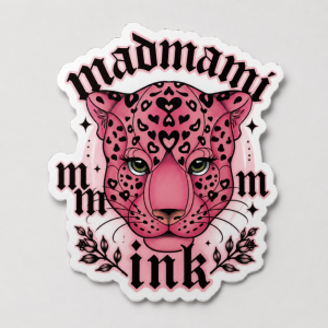 Pack de pegatinas Heart Leopard